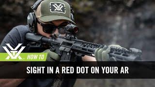 How to Sight In a Red Dot on your AR