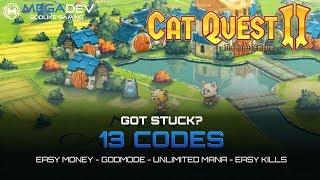 CAT QUEST 2 Cheats: Easy Money, Godmode, Unlimited Mana, ... | Trainer by MegaDev