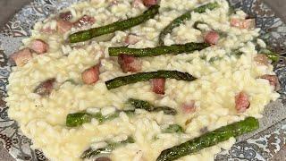 RISOTTO ASPARAGI E PANCETTA