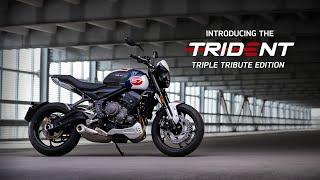 2024 Triumph Trident Triple Tribute Edition