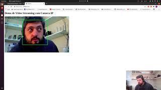 Camera IP + OpenCV + RTSP e detector de face