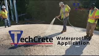 Alchemco's TechCrete 2500 - Water Tank Waterproofing