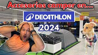 Compras de accesorios camper en Decathlon 2024 #camping #camperlife #autocaravana