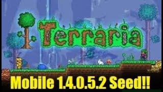 Terraria MOBILE 1.4.0.5.2 - Dunriders Boots! Extractinator! Encumbering Stone! Seed.