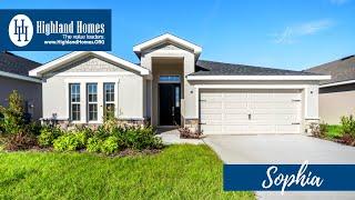 Sophia home plan by Highland Homes - Florida New Homes for Sale