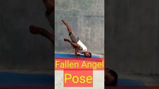 #shorts Fallen Angel Pose | Balancing Poses | Yoga and Fitness With Shiva