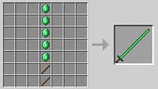 How to craft a cursed sword in Minecraft...