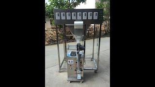 low price automatic 8 head weighing filler with packing machine