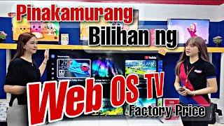 Pinakalatest at advance na mga TV na tatalo sa mga Android TV/WEB OS/, Hari Appliance/Best Finds TV