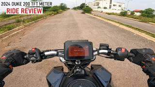 Finally 2024 New Launch KTM Duke 200 TFT Display Model Ride Review7 New Changes | On road Price ?