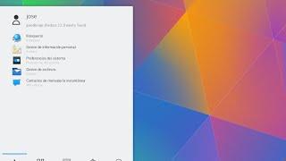 Instalar Fedora 22 Live KDE x86_64 Alpha-3. Escritorio KDE.