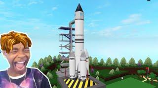 Roblox BUILD A BOAT Funny Moments MEMES (BIG ROCKET)