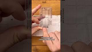 ECG/EKG Rhythm Pocket Card Pocket Card Ecg Self Measuring Ruler Transparent 7step Ruler