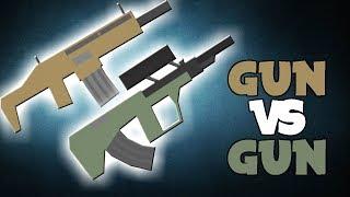 Unturned: Gun VS Gun || Heartbreaker VS Augewehr