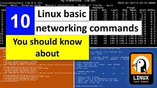 10 basic Linux networking commands you should know about