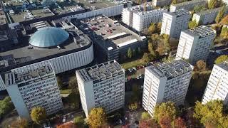 Szczecin Plac Rodła Park Żeromskiego DJI