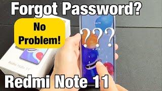 Redmi Note 11: Forgot Password? Let's Hard Factory Reset