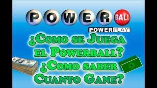 Como se Juega el Powerball? Como saber cuanto gane en el Powerball? - Powerball en Español