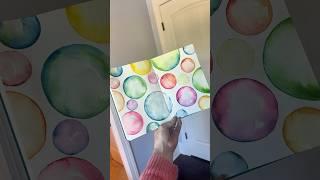 Chill out and paint some circles #easyart