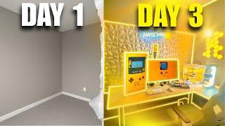 I TRANSFORMED MY BORING ROOM INTO MY DREAM GAMING ROOM!