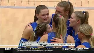 Penn State vs Creighton ( Regional Finals ) | Women Volleyball Championship 2024