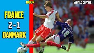 France vs Denmark 2 - 1 Best Of Moments Group Stage World Cup 98 HD