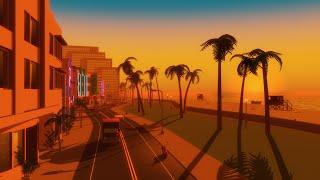 Vice City Theme (Vaporwave Cover // Music Video) extended 30 mins