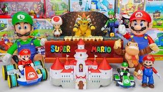 96 Minutes of Satisfying ASMR Unboxing | Super Mario Deluxe Bowser Battle & Mushroom Kingdom Castle