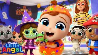 Halloween at the School - Little Angel | Kids Cartoons & Nursery Rhymes | Moonbug Kids