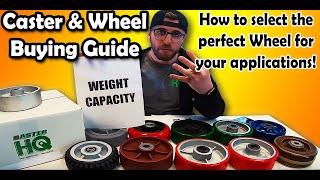 Caster & Wheel Buyers Guide  - Choosing the Perfect Wheel for your Tool Box, Cart, & Equipment