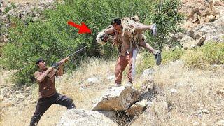 "Horror in the Mountains: Arrest. Caveman Deep in the Mountains"