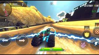 Rocket Arena Car Extreme : Fighting Battle Car Race