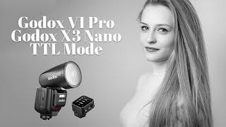 Testing the Godox V1 Pro & X3 in TTL