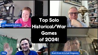 Top Solo Historical + War Games | 2024