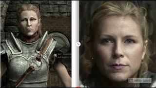 Game NPCs in real life | What AI thinks vanilla Skyrim characters look like in real life (Part 2)