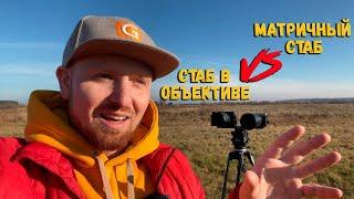 Сравним матричный стаб со стабом в объективе и catalyst | Sony a6400 vs Sony a7C