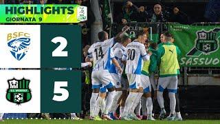 Brescia-Sassuolo 2-5 | Serie BKT | Un super Sassuolo al Rigamonti con un grande goal Di Volpato