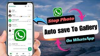 How to stop WhatsApp saving photos to gallery