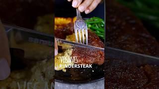 Veganes Rindersteak mit Sauce Café de Paris