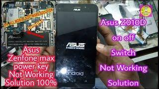 Asus Z010D power button /on off Switch key Not Working  Solution 100% with jumper