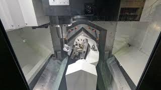 SolidCAM Manufacturing a Lion on our Mazak CV5-500 @MazakEurope