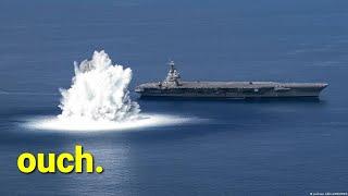 sinking an American aircraft carrier