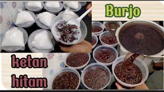 Resep Bubur kacang hijau ketan hitam, untuk jualan