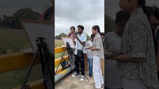 Outdoor Live Landscape Painting #watercolour #art #drawing #trending #trendingshorts #painting