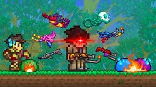 Terraria, But I Can Only Use Flamethrowers...