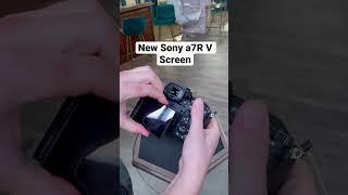  New Sony a7R V Screen