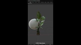 Tutorial Dynamic Plants - Blender