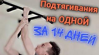 Научился Подтягиваниям на ОДНОЙ Руке за 14 дней | Подтягивания на Одной | Challenge