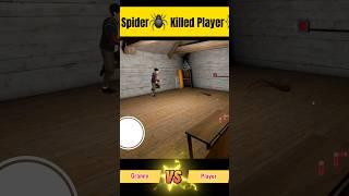 Spider vs Player #girl_techno_gamerz #grannygame #shotres #grannynewgame #gaming #anime #player