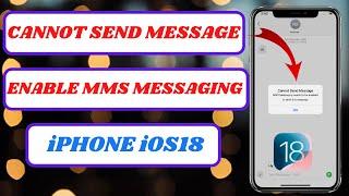 cannot send message mms messaging needs to be enabled to send this message. ok